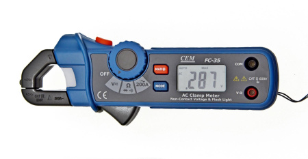CEM FC-35 Клещи электроизмерительные компактные купить по низкой цене | МАКСПРОФИТ