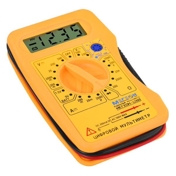 Карманный цифровой мультиметр МЕГЕОН 12800 купить по низкой цене | МАКСПРОФИТ